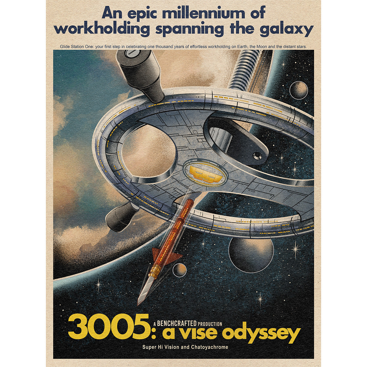 Benchcrafted A Vise Odyssey Poster