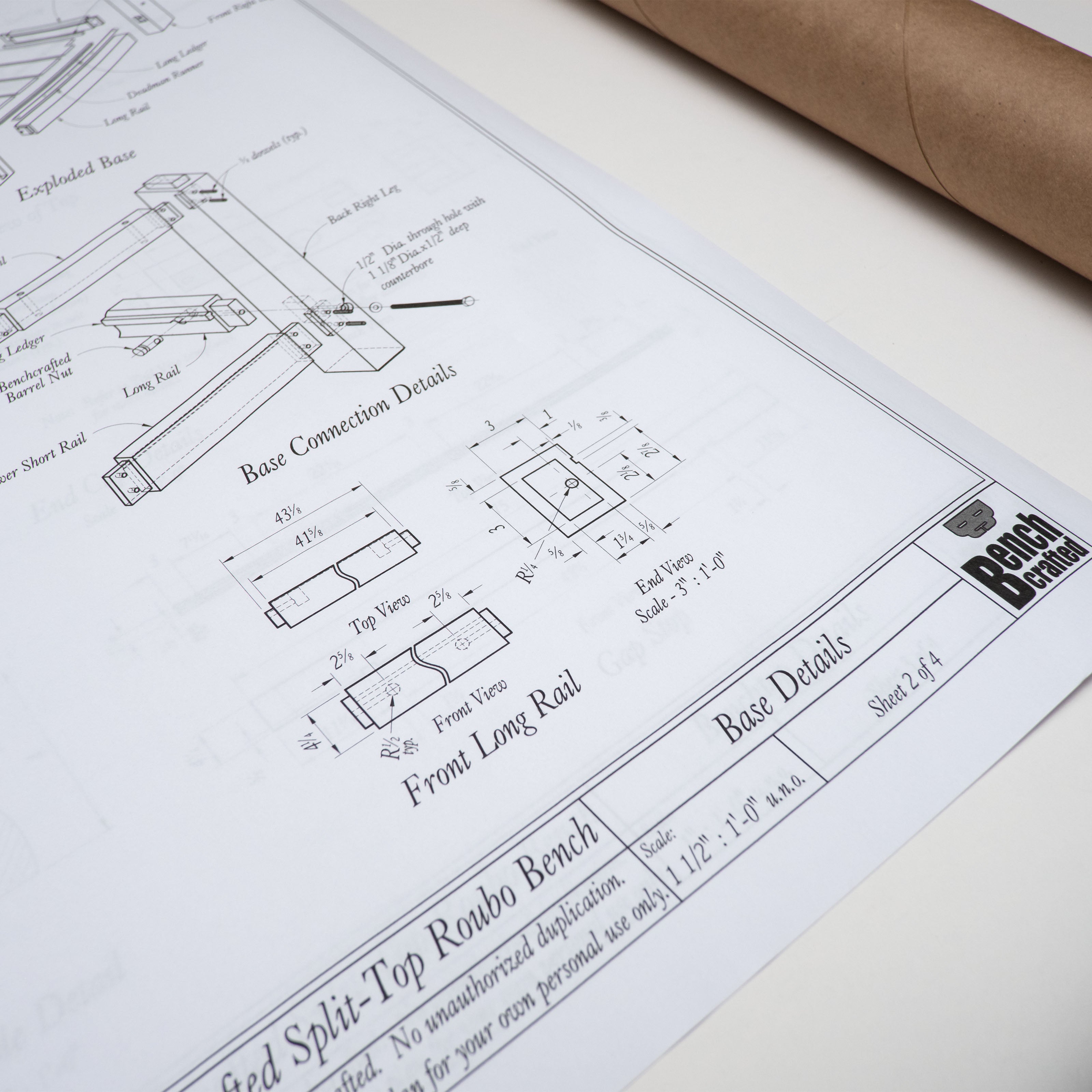 Split Top Roubo Bench Plans