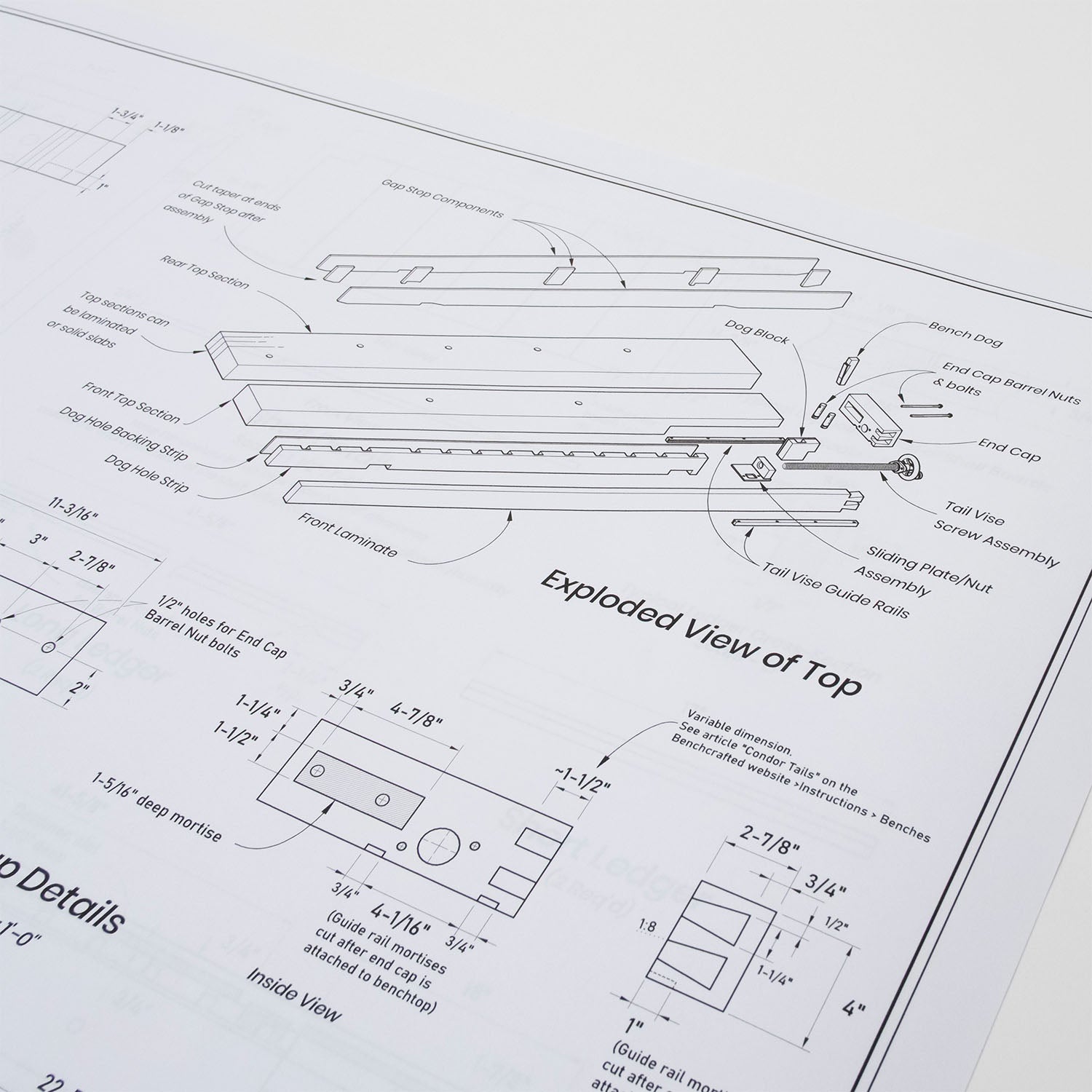 Split Top Roubo Bench Plans